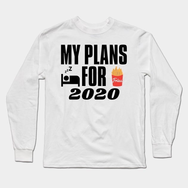 My Plans For 2020 Long Sleeve T-Shirt by Seopdesigns